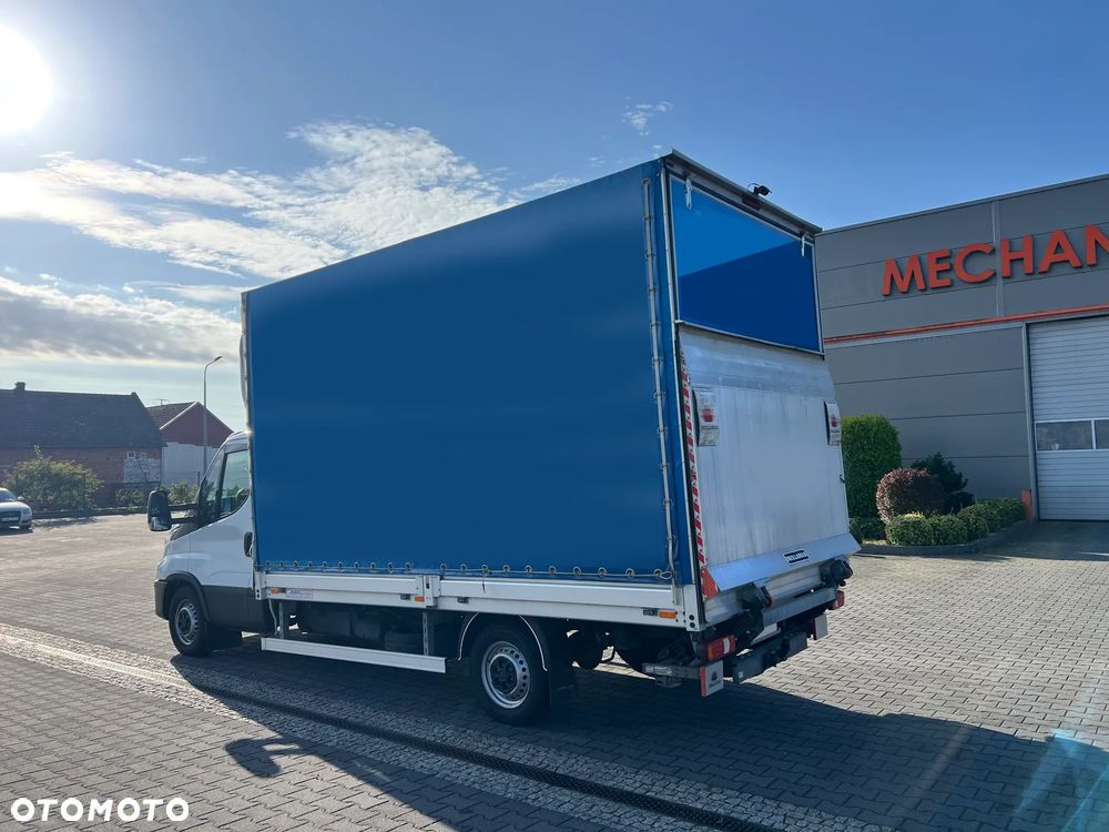 Iveco DAILY 35S18 HI-MATIC EURO 6 E PLANDEKA + WINDA 750 kg - 3