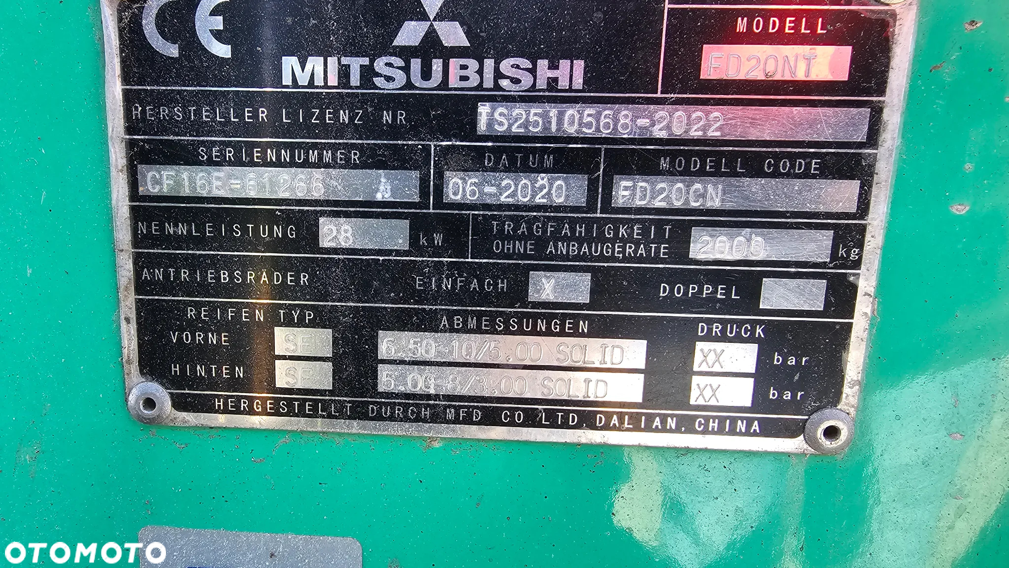 Mitsubishi FD20CN - 9