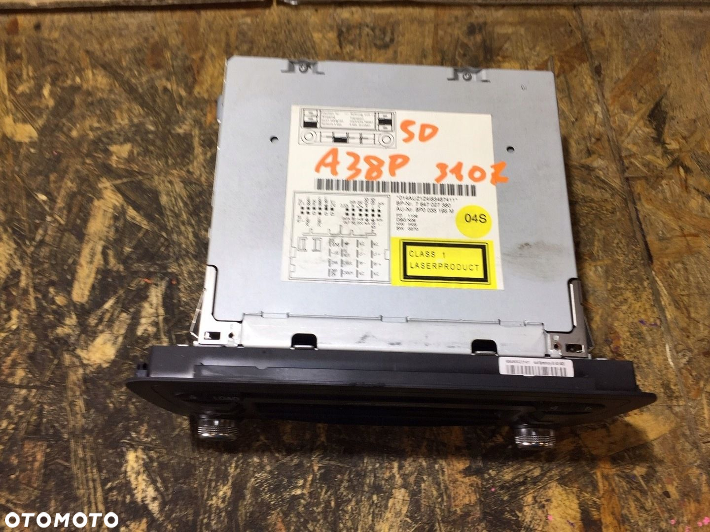 AUDI A3 8P LIFT RADIO CD SYMPHONY 2DIN 8P0035195M - 4