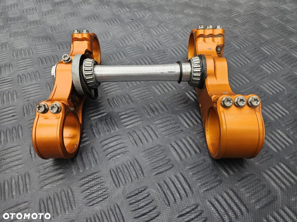 KTM PÓŁKI POWER PARTS WP48 SXF SX EXC WP 48 ZAWIESZENIE ZMIENNY OFFSET KUTE ZŁOTE - 9