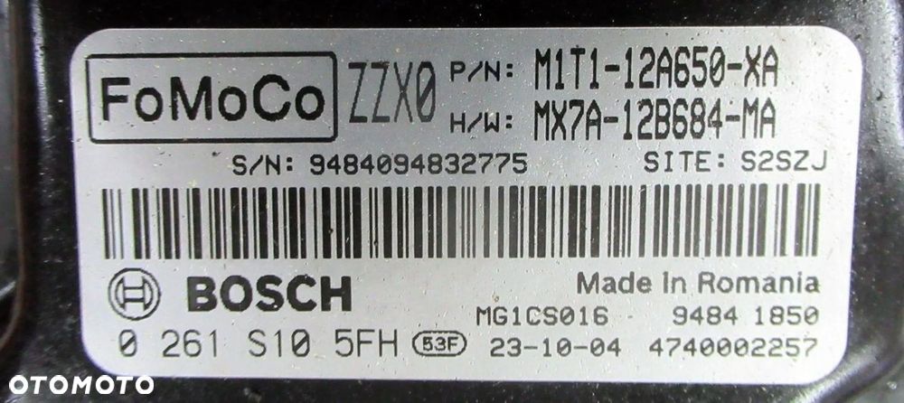 FORD PUMA MK2 ST-LINE 1.0 ECOOBOST KOMPUTER SILNIKA M1T112A650XA - 3