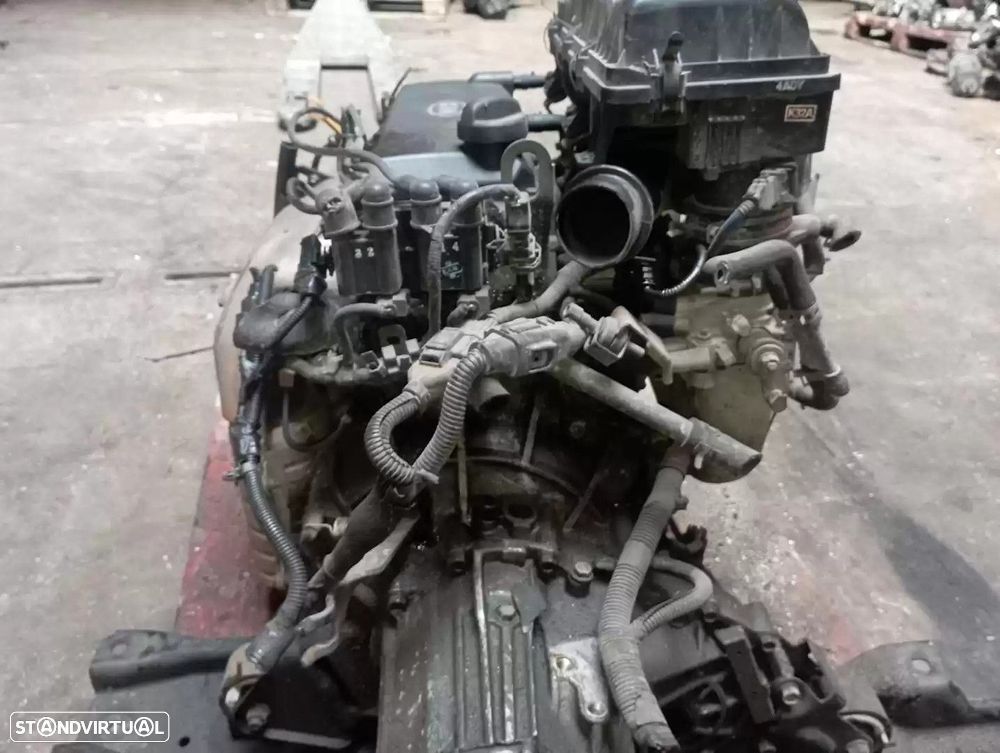 MOTOR COMPLETO KIA RIO BREAK FAMILIAR 2000 -A3E - 8