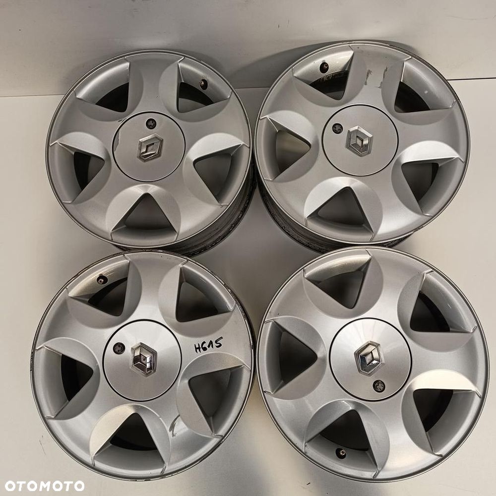 Alufelgi 4x100 15 Renault Twingo 4szt (H615) - 1