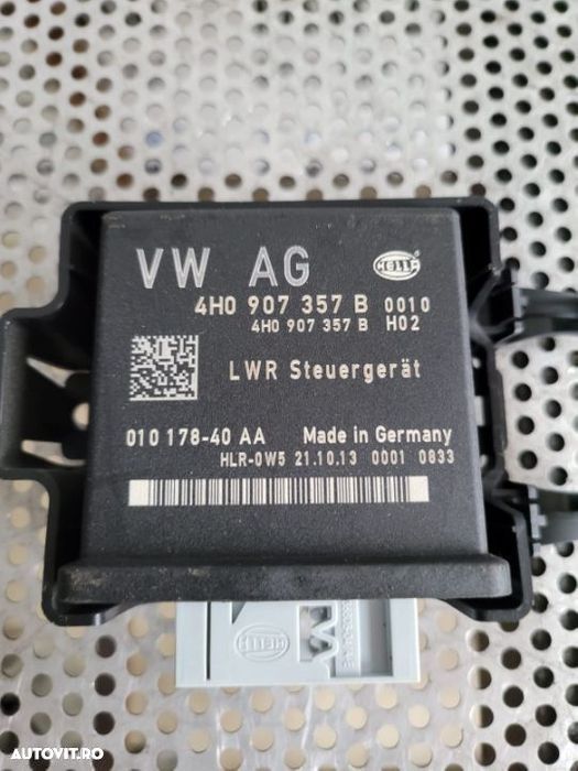 Modul Cornering LWR Audi A6 C7 A7 A8 An 2012-2018 Cod 4H0907357B - 2