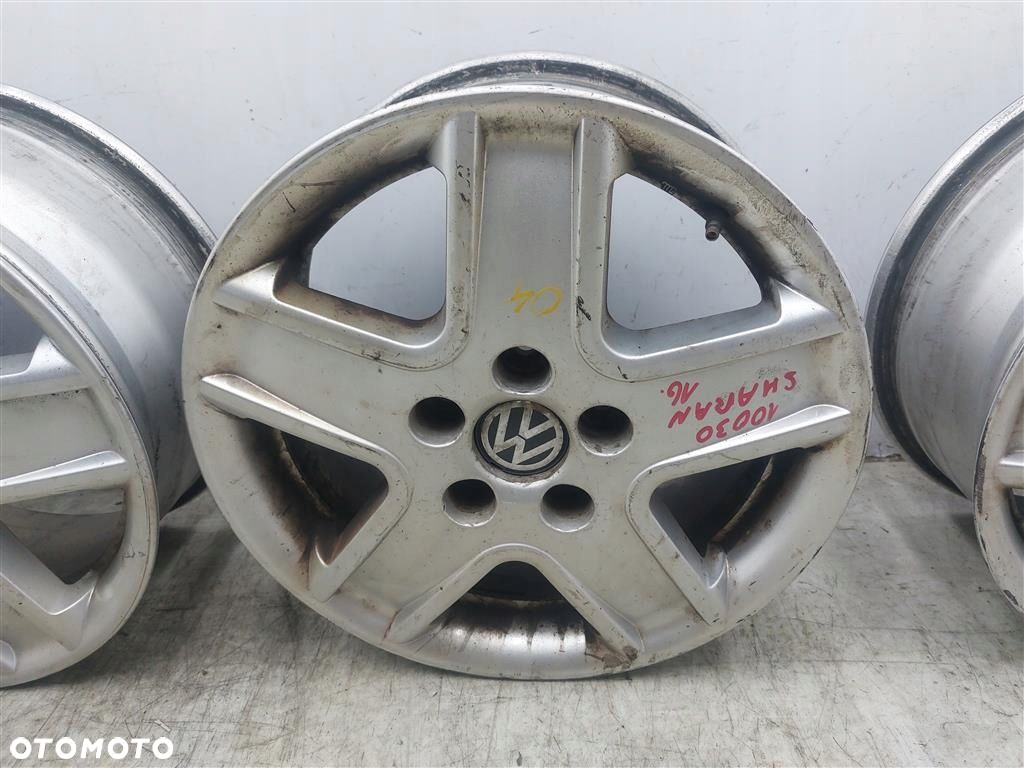 Alufelgi FELGI ALUMINIOWE VW Sharan I FL 7X16 5X110 KPL 4 SZT ORYGINAŁ - 11