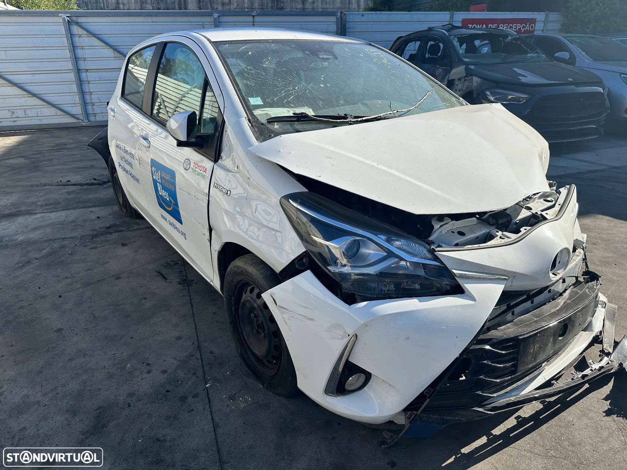 TOYOTA YARIS 1.5 HSD HYBRID DE 2019 PARA PEÇAS - 1