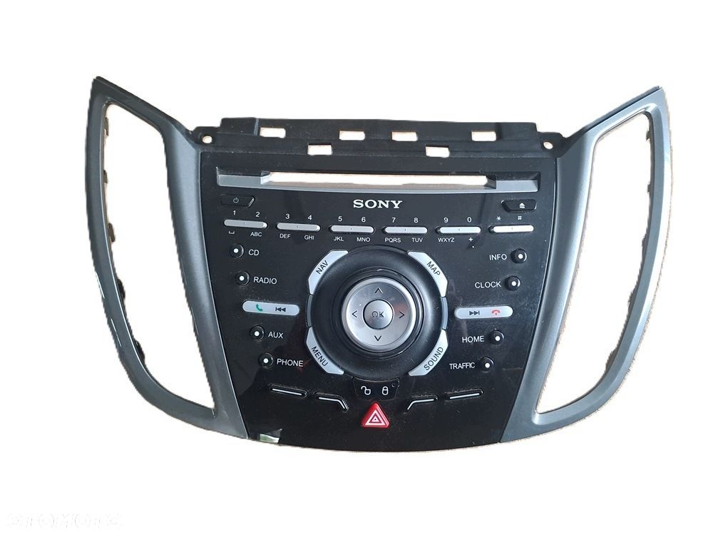 ford c-max mk2 10-14r panel sterowania radia nawigacji sony am5t-18k811-ta - 1