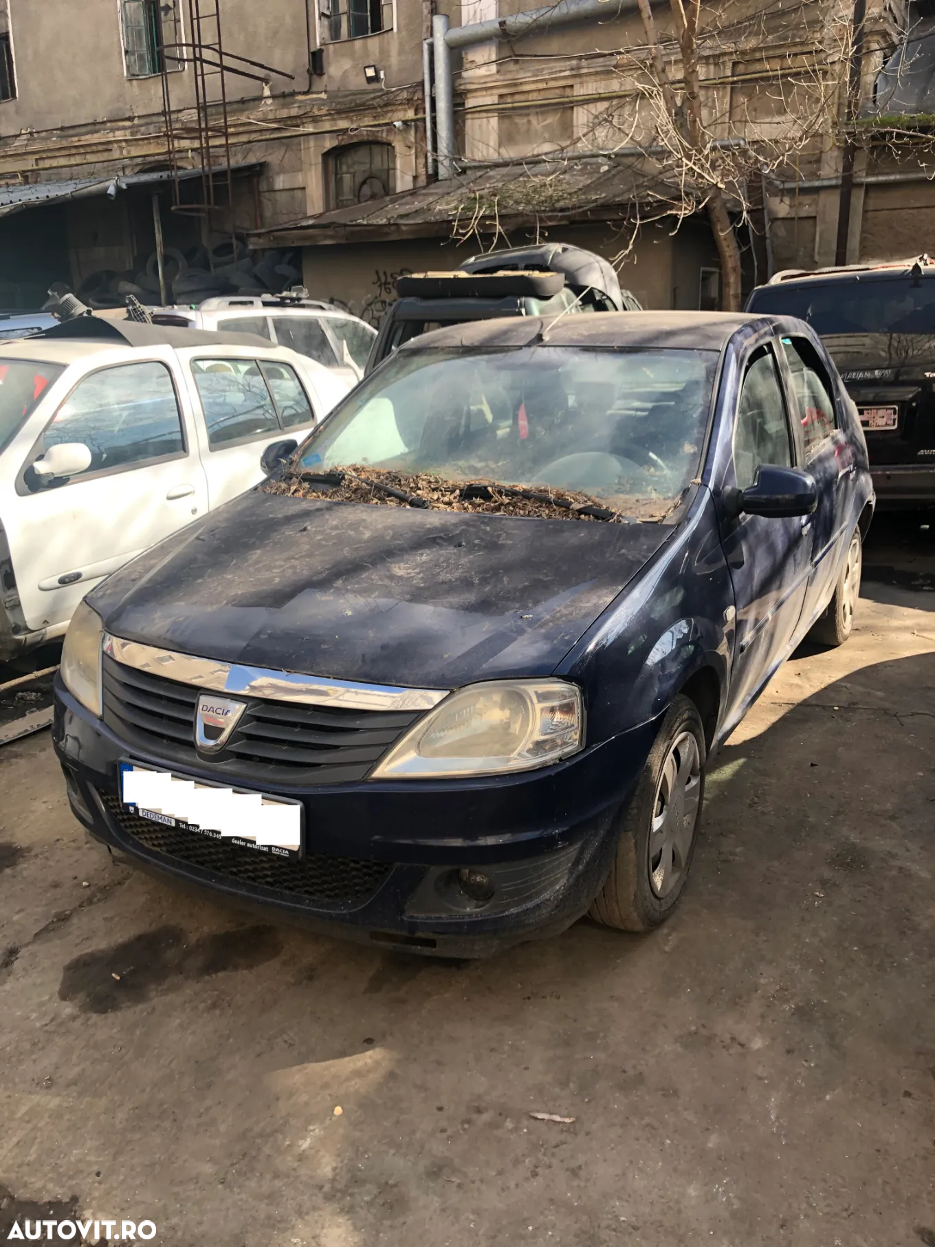 Dezmembrez Dacia Logan PH2 facelift 2011 albastru benzina - 3