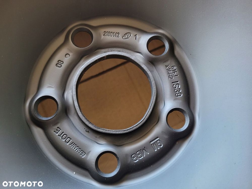 FELGI STALOWE 16 5X112 6J ET48 VW SKODA SEAT AUDI - 6