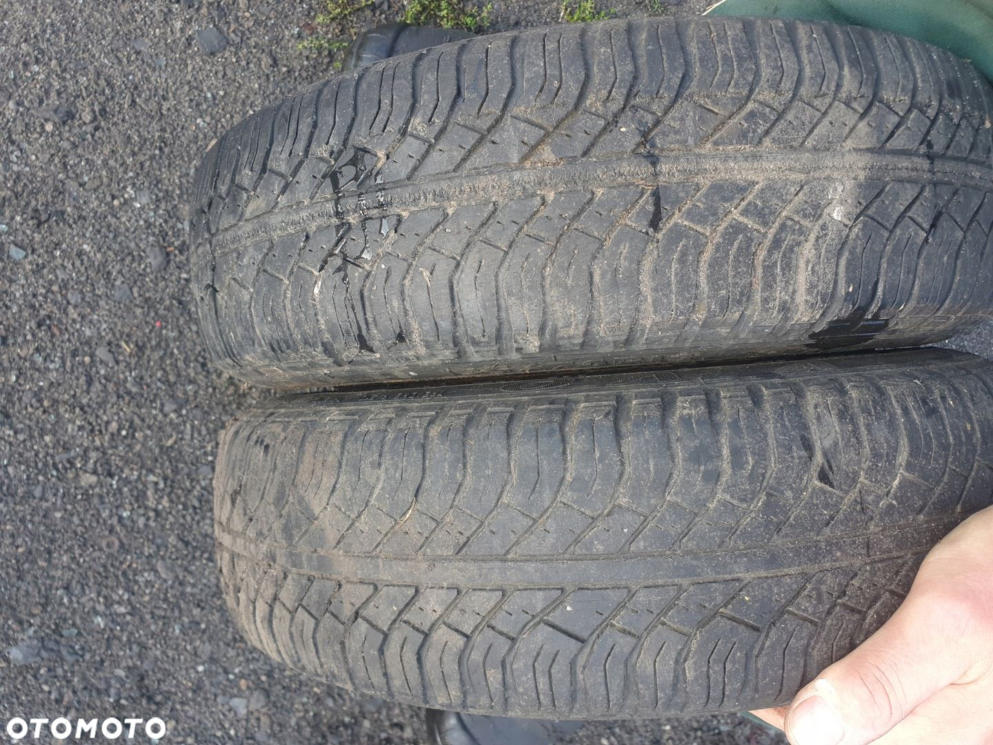 koła felgi opony do przyczepki 145/70 R 13 2szt felgi zdrowe DLA FELG - 2