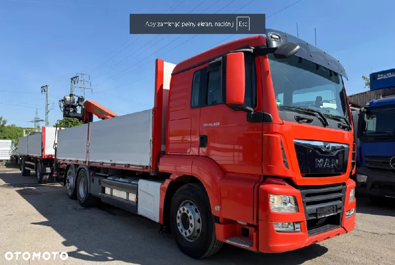 MAN TGS 26.460 | 6X2 | PALFINGER | ZESTAW - 3