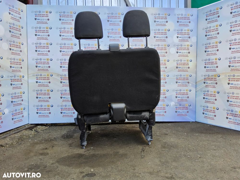 Bancheta Renault Trafic 2014-2020 Opel Vivaro Nissan nv300 Bancheta dubla fata Trafic 3 - 5
