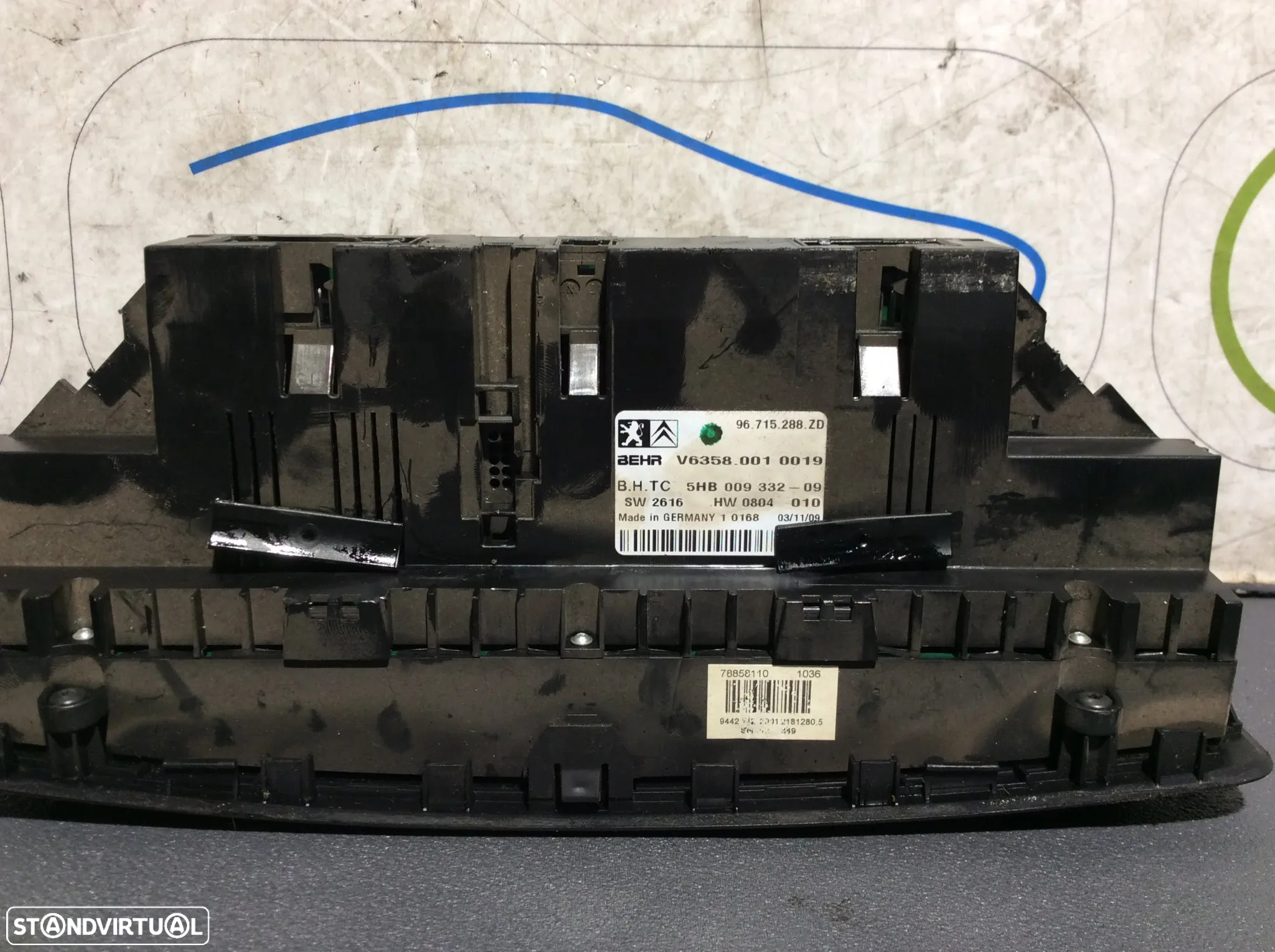 Comando de sofagem Citroen C5 - 2