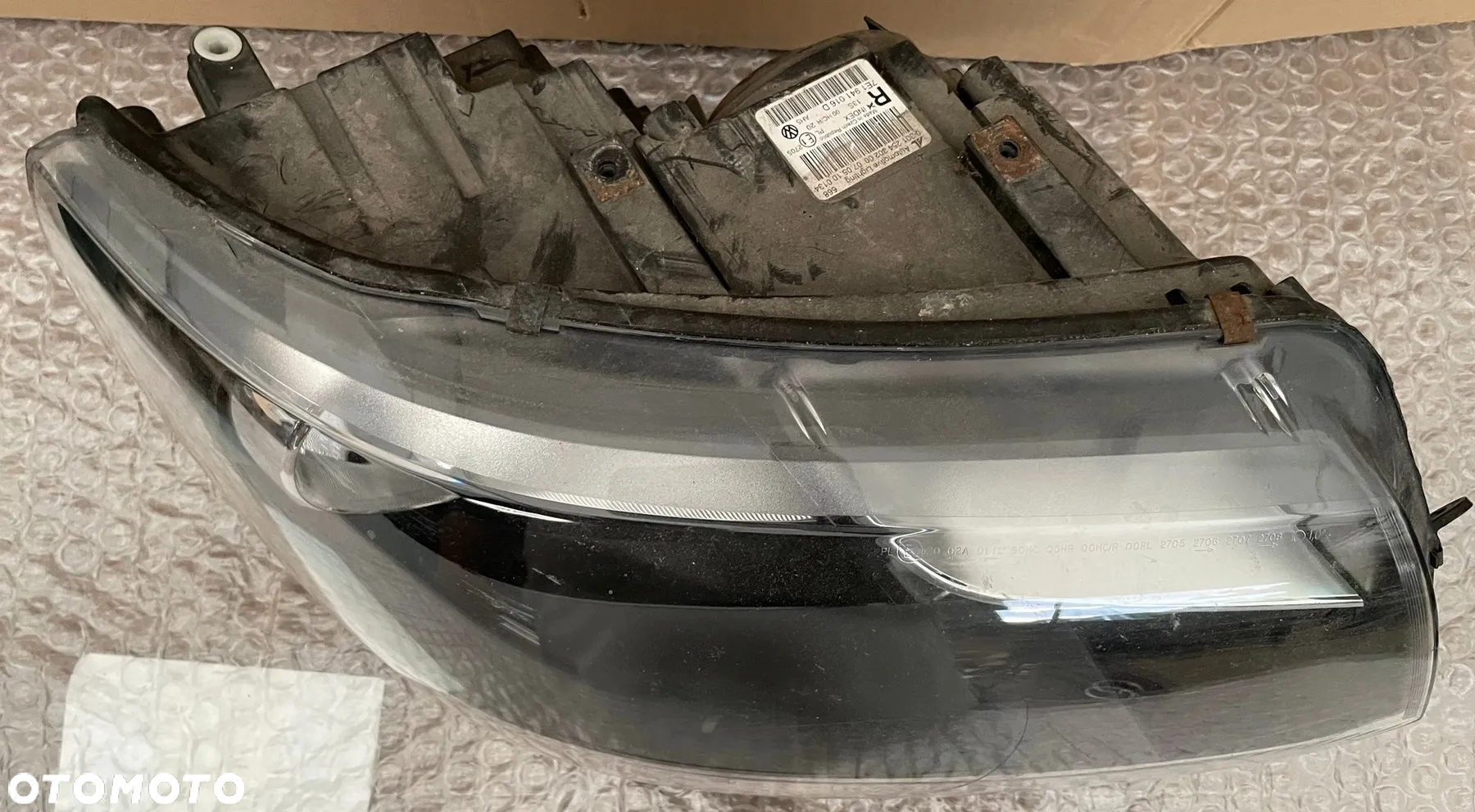 VW Transporter T5 Lift reflektor prawy lampa przód 7E1941016D - 4