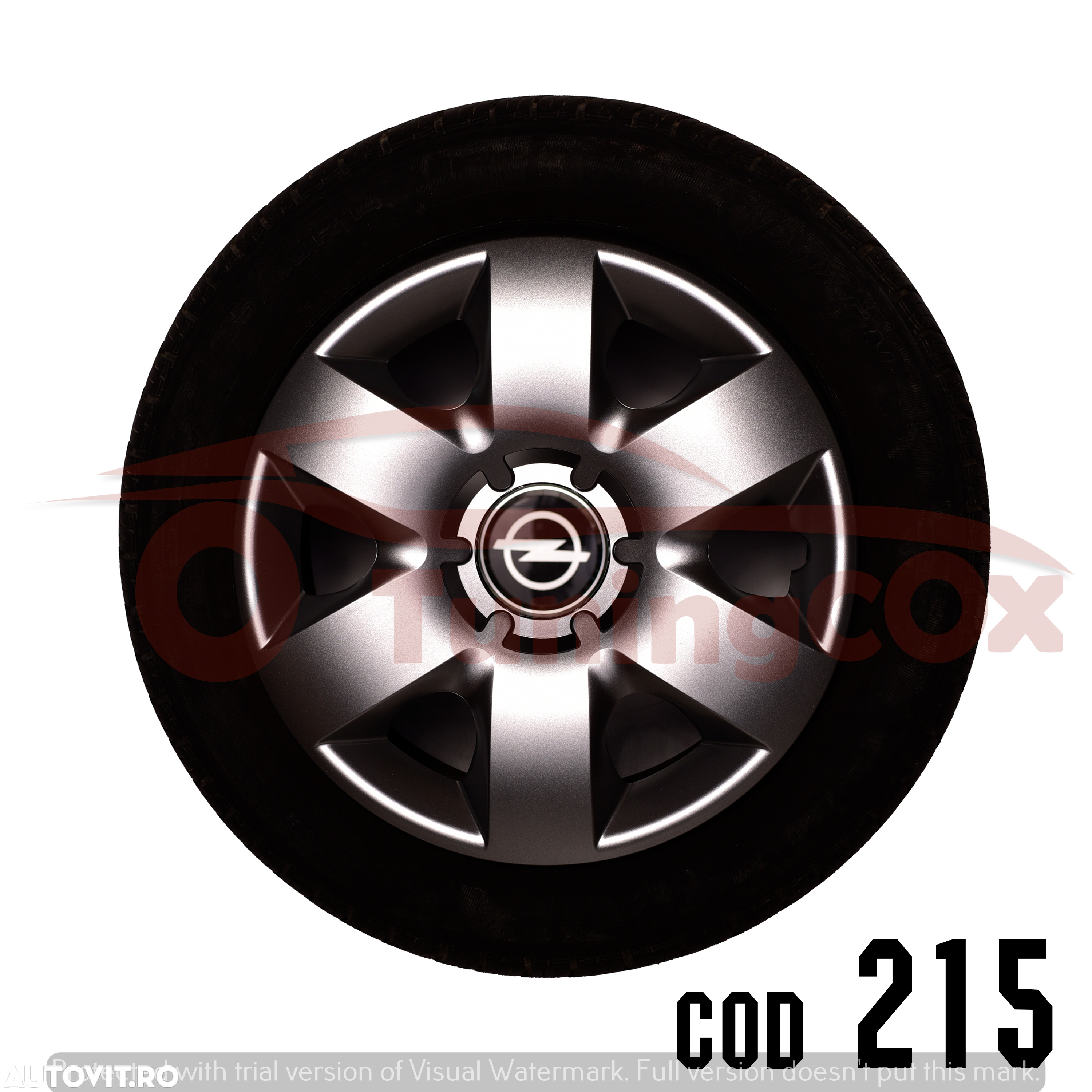 Capace roti OPEL r14  la set de 4 buc ,Capace janata aliaj - 5