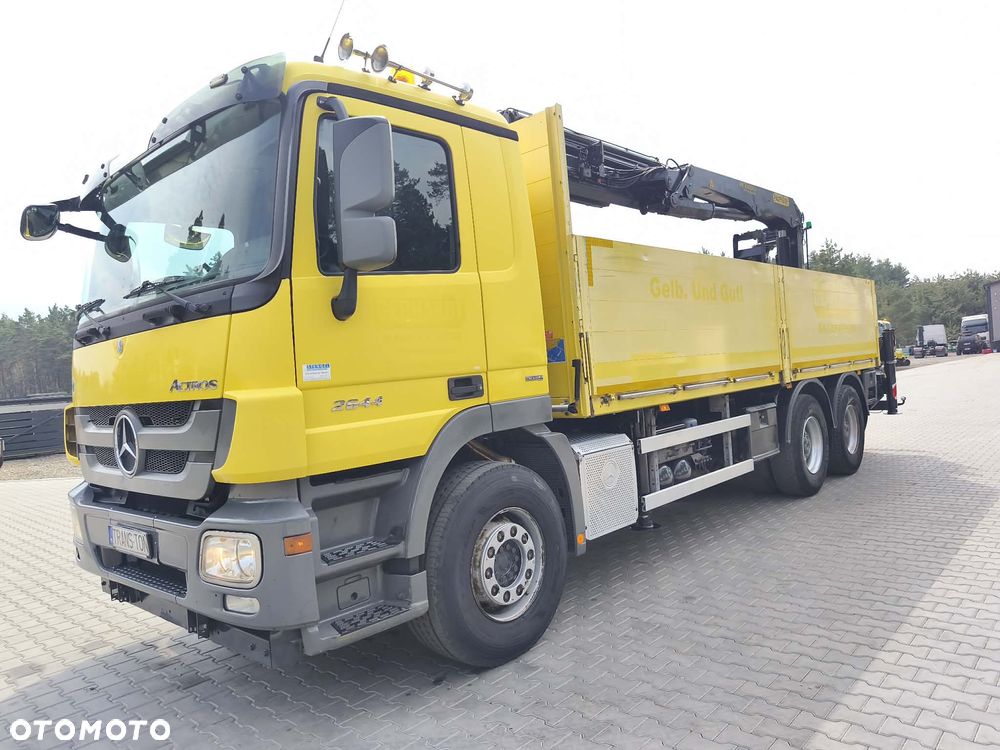 Mercedes-Benz Actros MP3 6x4 2013 rok 2644 hds Palfinger PK24001L radiowo sterowany Mały Przebieg - 18