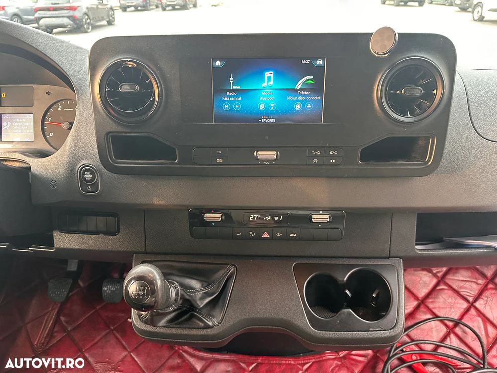 Mercedes-Benz SPRINTER 316 CDI PRELATA CABINA DE DORMIT IN SPATE - 14
