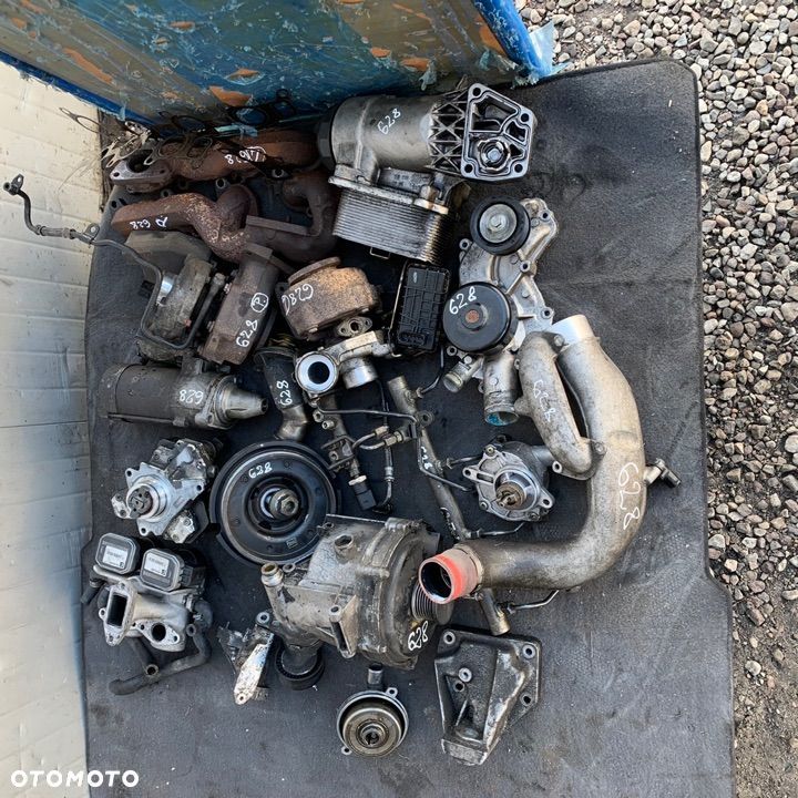 MERCEDES silnik 4,0 cdi 400 OM 628 głowica  misa  blok turbo dolot wiązka kolektor listwa - 10