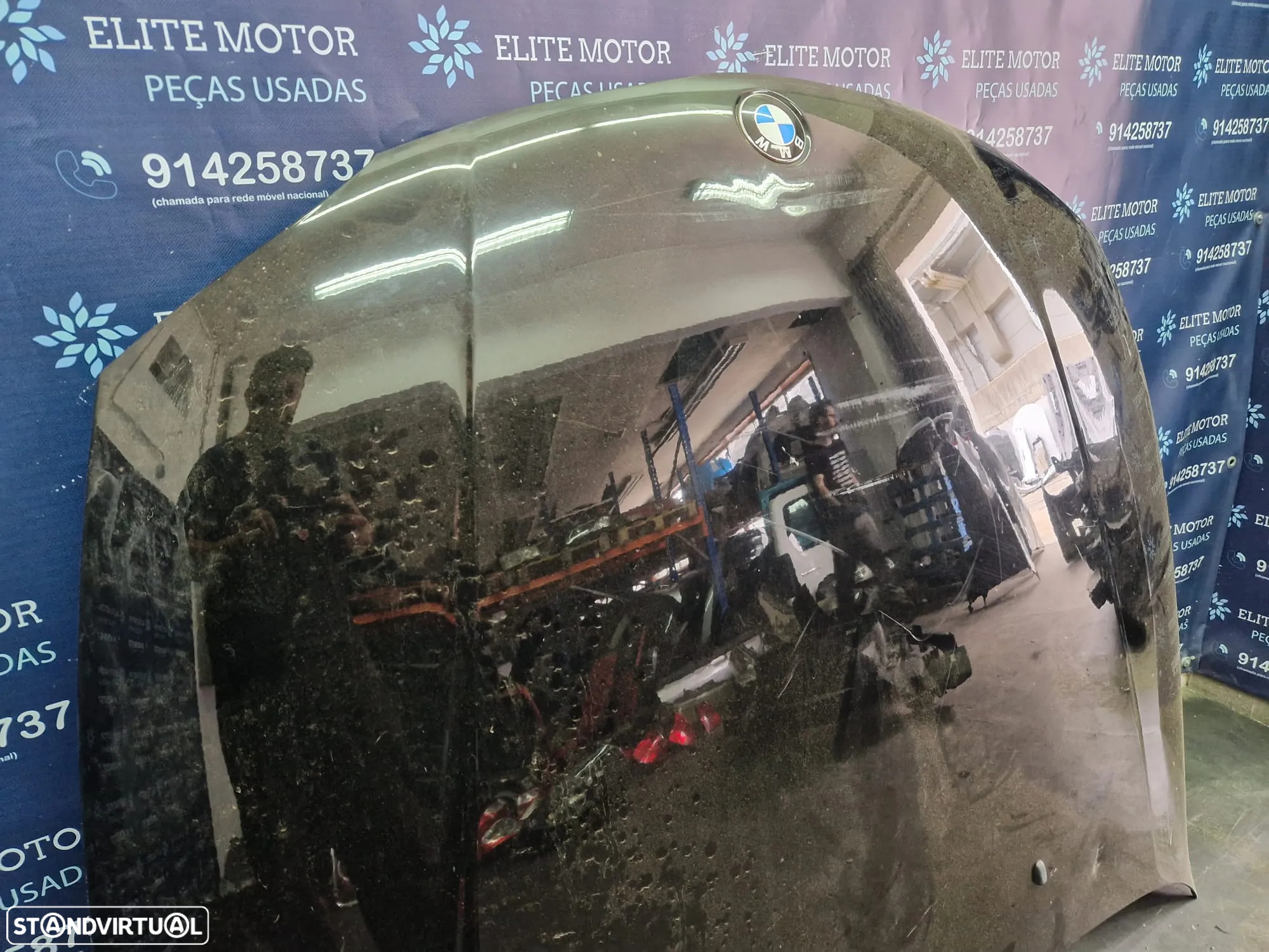 Frente completa usada BMW SERIE 1 E87 E81 118D capot parachoques oticas guardalamas - 15