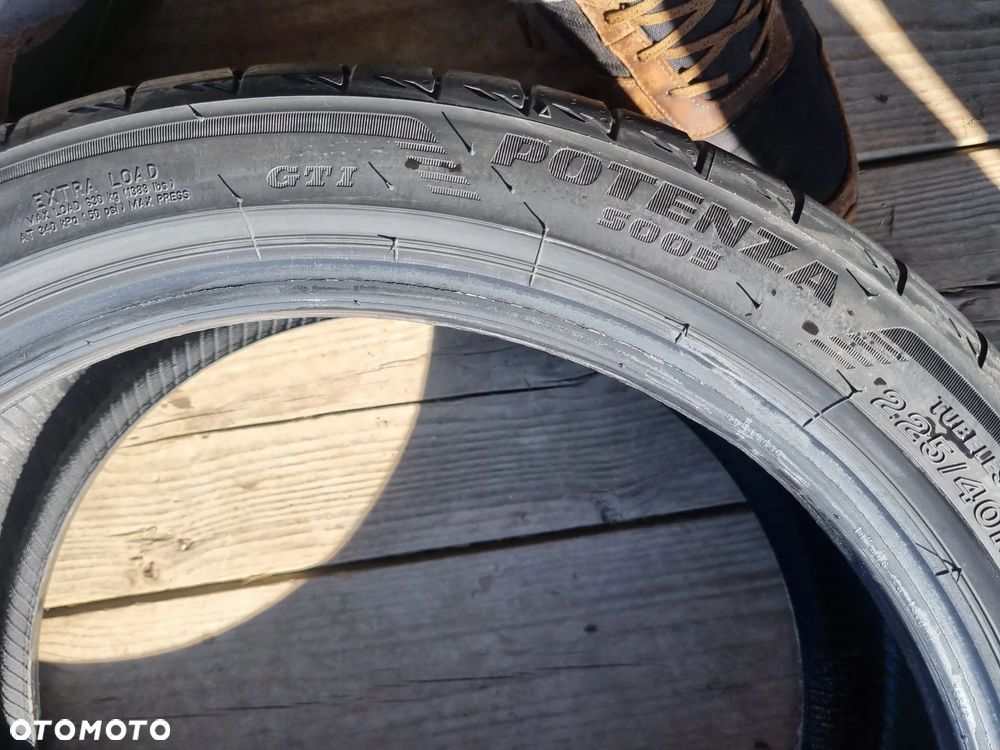 OPONY Bridgestone Potenza S005 225/40R18 92Y 2020r, 4x7mm jak nowe - 14