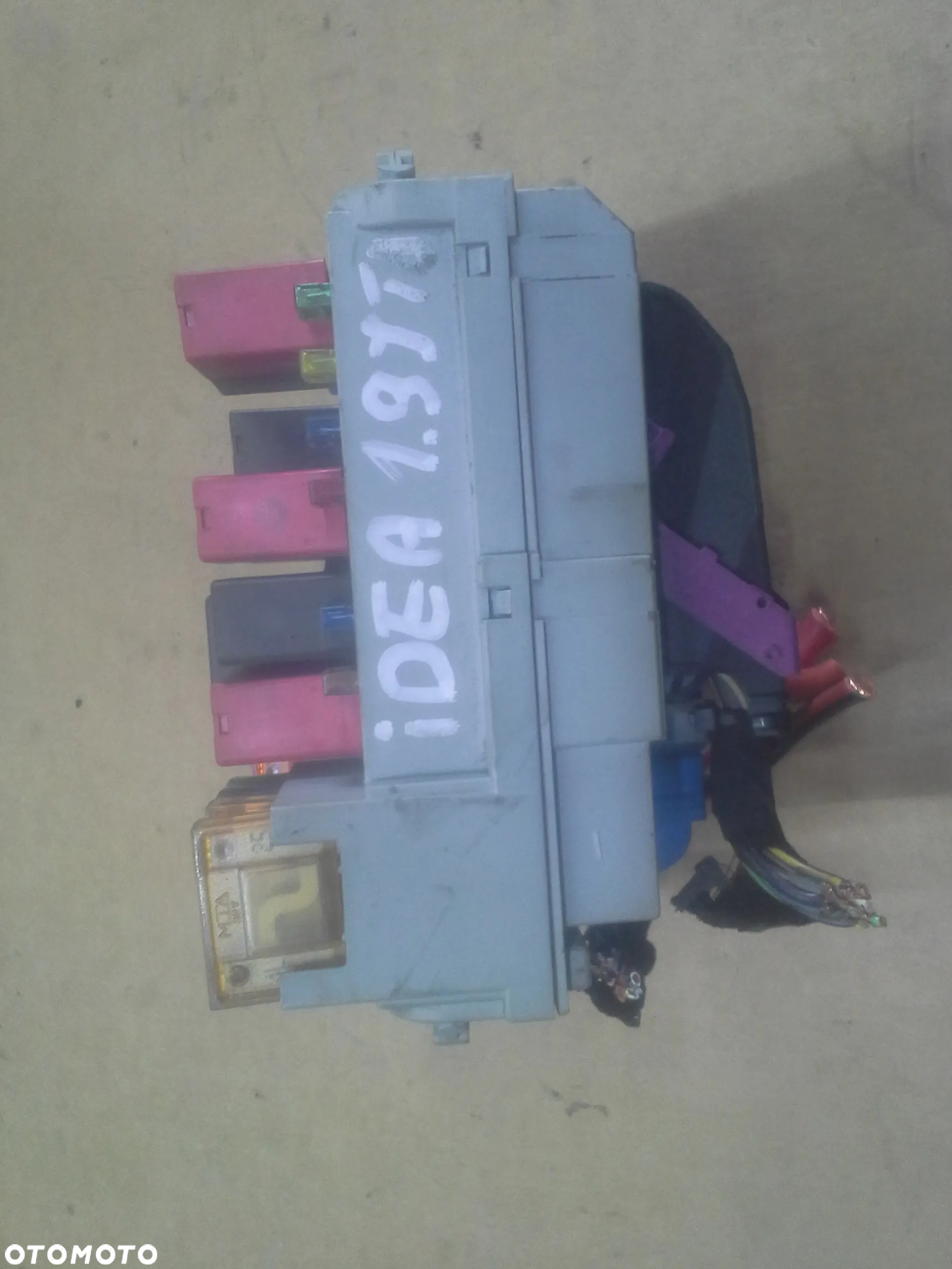 Fiat Idea 1.9 JTd zestaw startowy komputer 0281011798 stacyjka 2 klucze immo bsi bsm i inne - 10