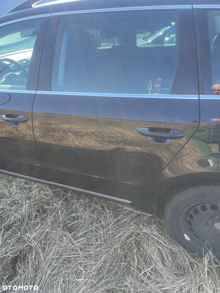 Vw Passat B7 Drzwi czarne CZARNE LC9X LEWE PRZOD TYL  KOMPLETNE - 9