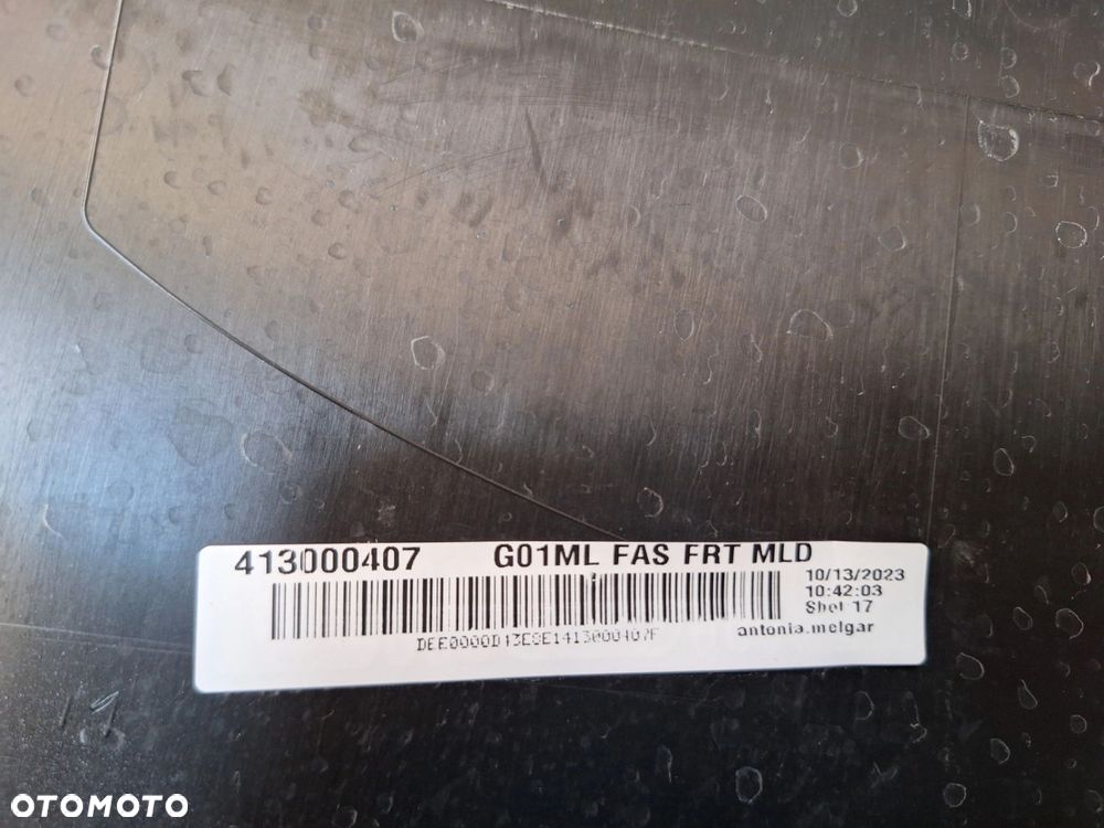 BMW X3 G01 LIFT X4 G02 M-PAKIET LIFT 21-25 ZDERZAK PRZÓD PRZEDNI BMW 8081055 773828-10 WYSYŁKA 24H - 16