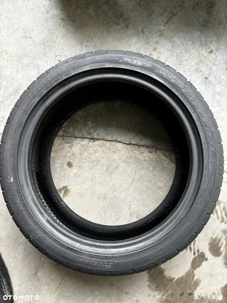 Opony letnie Dunlop SP Sport 01 - 245/40r18 - 3