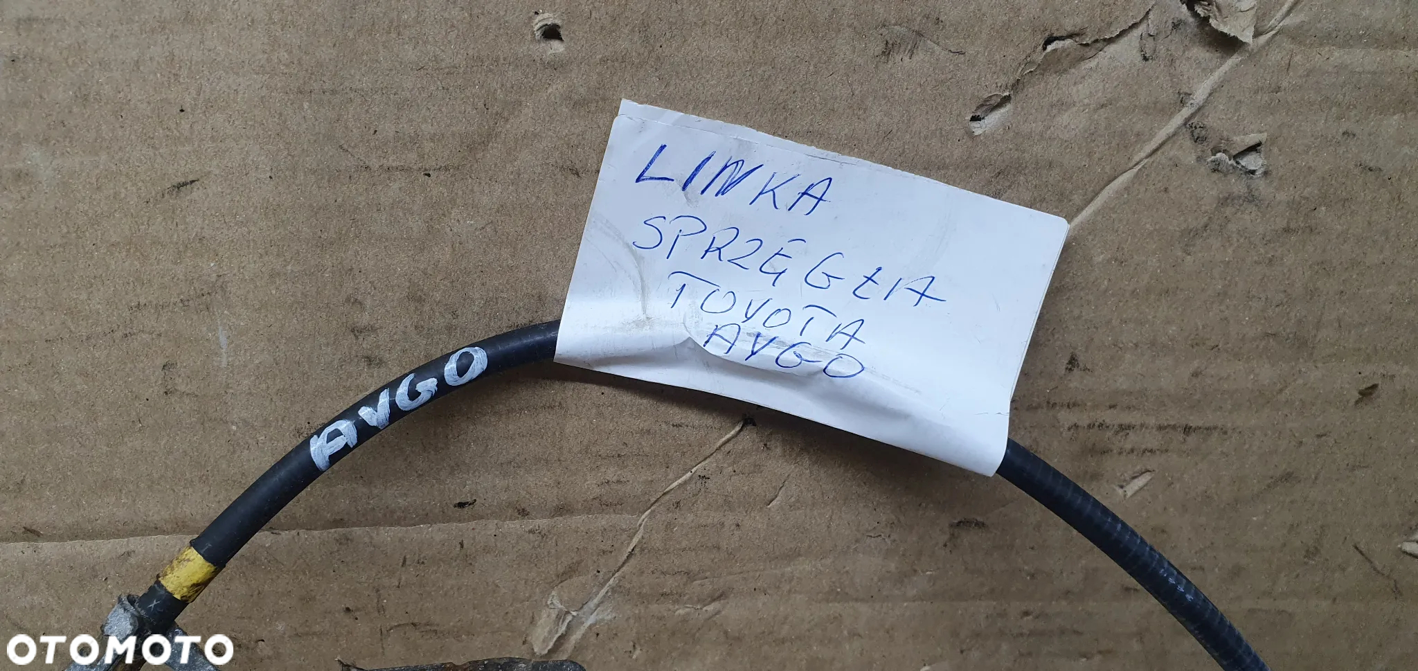 Linka cięgno sprzęgła Toyota Aygo 1.0 - 7
