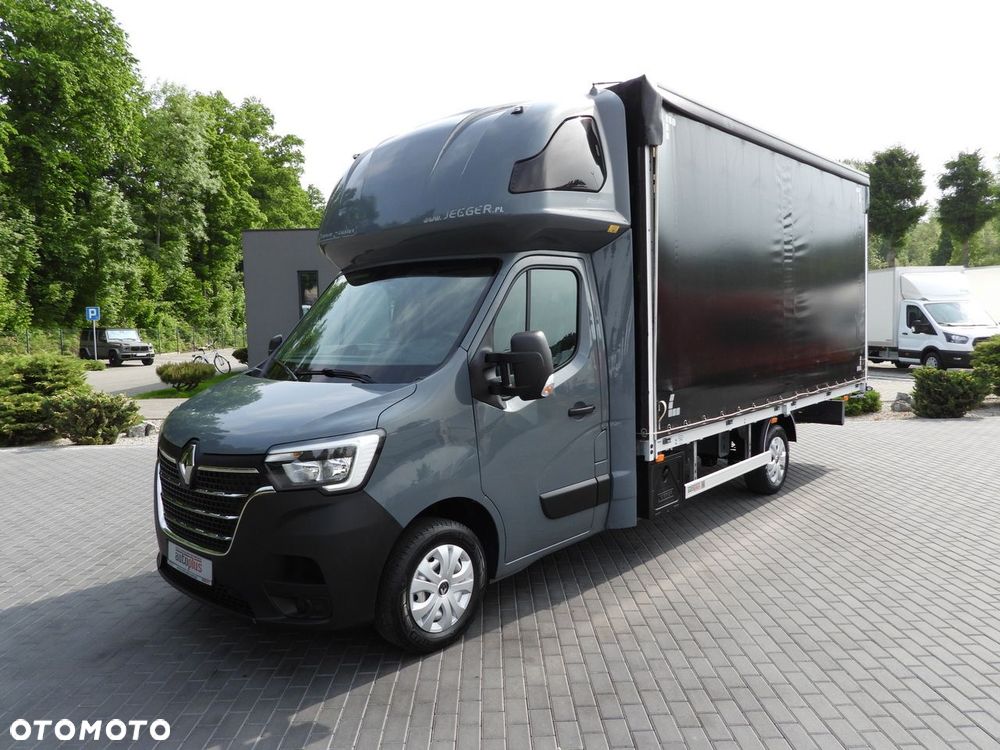 Renault MASTER PLANDEKA 10 PALET WEBASTO TEMPOMAT LEDY PNEUMATYKA KLIMATYZACJA  165KM - 19