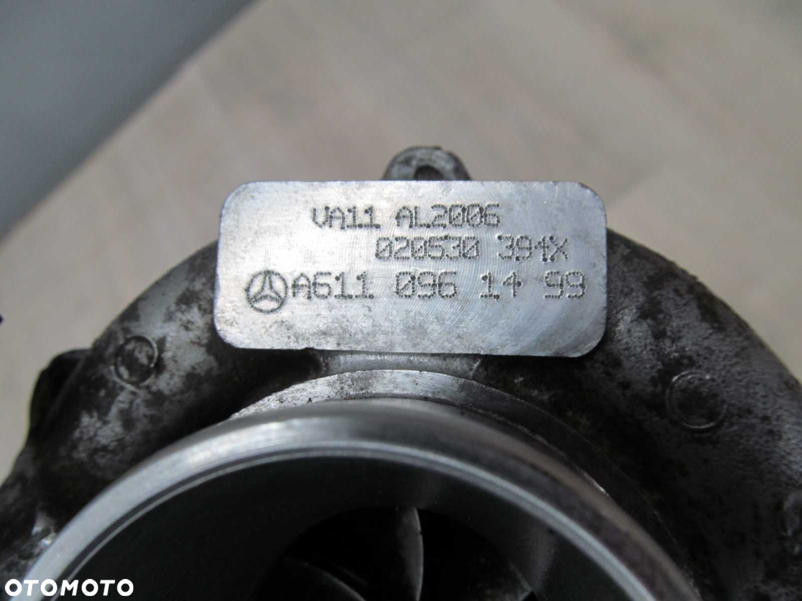 MERCEDES MB SPRINTER 2.2 TURBO TURBOSPREZARKA A6110961499 308 CDI 00-06 - 4