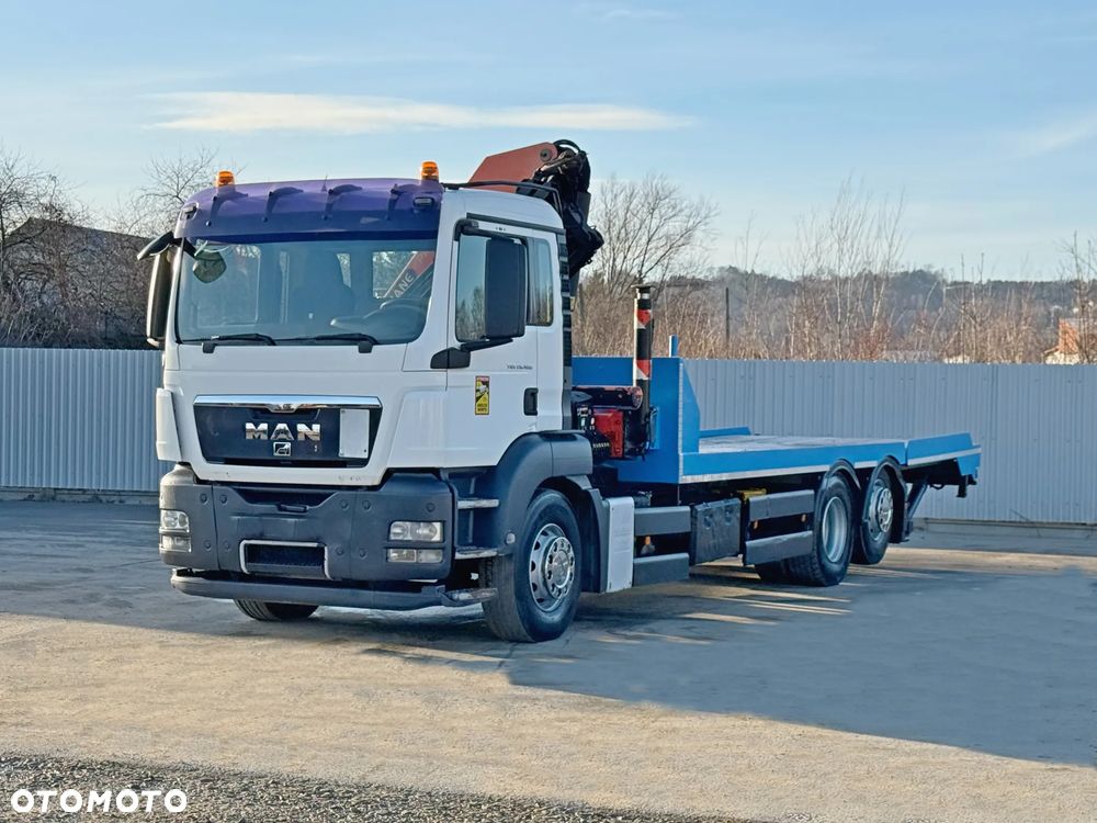 MAN TGS 26.400 * AUTOLAWETA 7,70m + PALFINGER PK 21502 + PILOT * STAN BDB - 4
