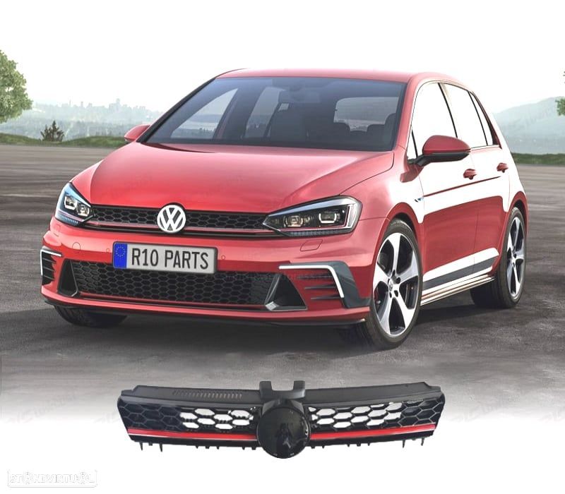 GRELHA VOLKSWAGEN VW GOLF MK7.5 17-20 LOOK GTI - 1