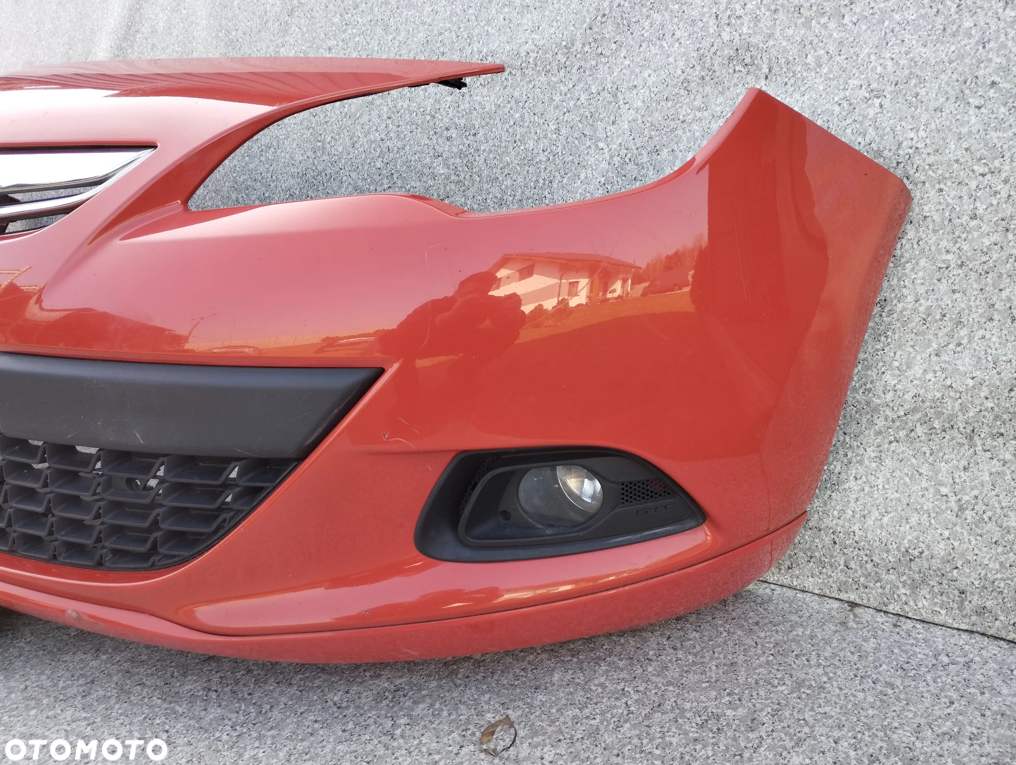Opel Astra J IV GTC OPC Line 3d Coupe zderzak przód przedni - 3