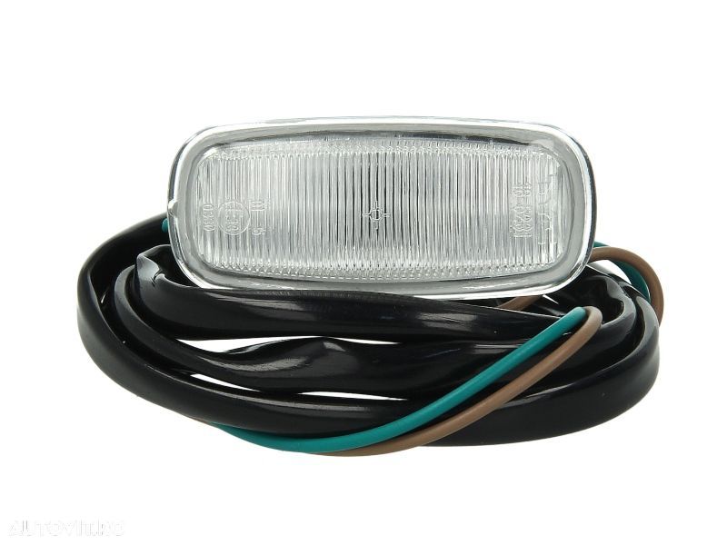 Lampa semnalizare aripa Audi A2 (8z) 01.2005, Audi A3 (8l) 01.1903; A4 (B5/B6) 01.1904; A6 (C5) 05.1905; A8 (D2) 06.1902; Tt (8n) 10.1906, partea Fata Stanga/ Dreapta, Alb; Tyc, Fara Cablaj; Cu Soclu Bec - 1