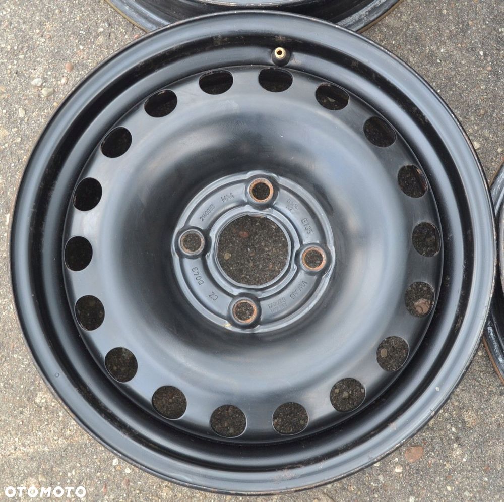 FELGI STALOWE OEM VW SKODA SEAT 4x100 5J14 ET 35 x4szt F-421 - 7