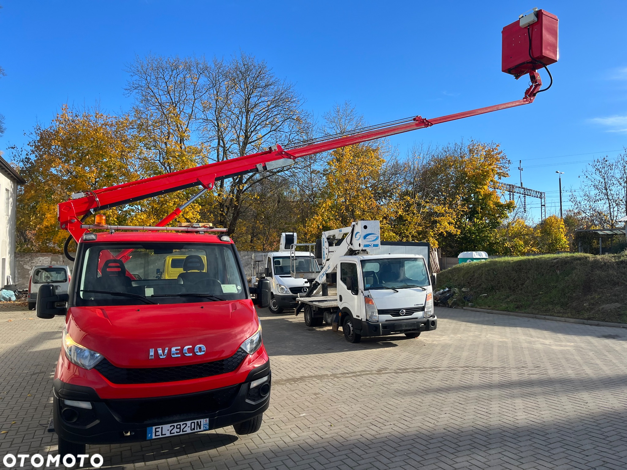 Iveco Podnośnik Koszowy GSR 16 metrów Zwyżka Izolowany Kosz Stan Idealny UDT jak Wumag Ruthmann Multitel - 16