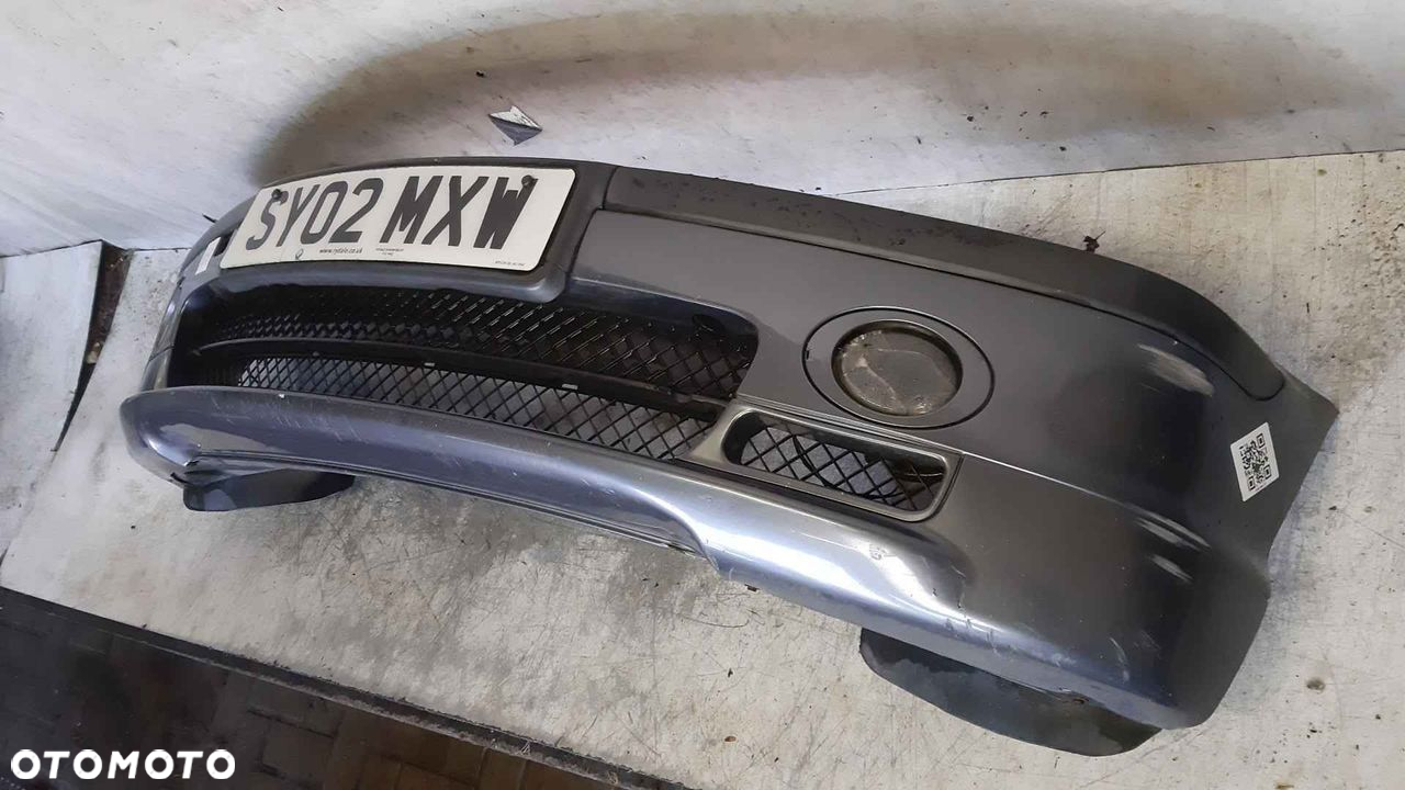 ^ ZDERZAK PRZÓD PRZEDNI BMW E46 SERIA 3 AREO M-TECHNIC SEDAN STAHLGRAU SZARY - 3