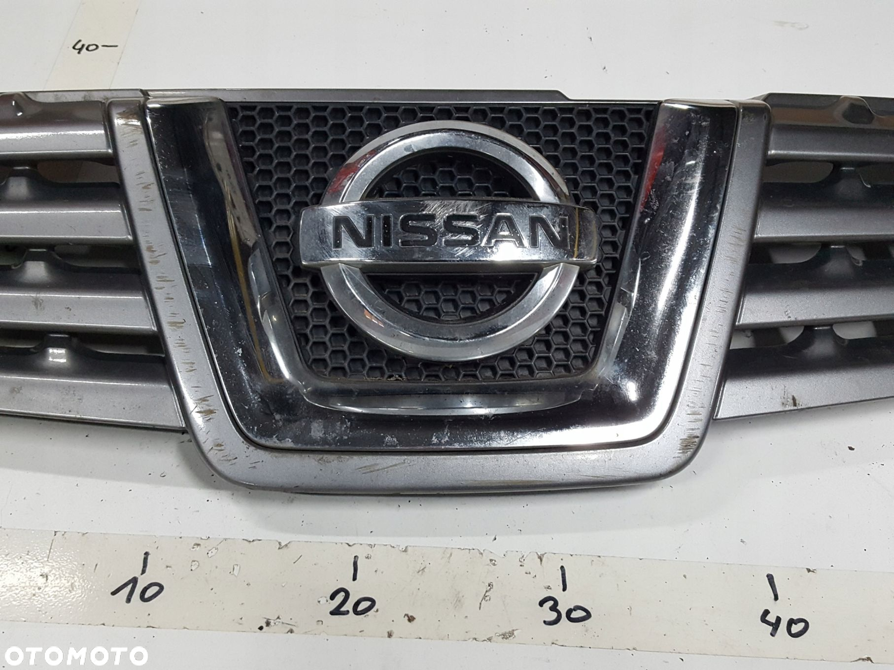 NISSAN QASHQAI I J10 06-09r ATRAPA GRILL - 2