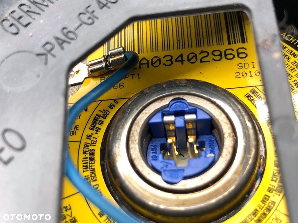 PODUSZKA POWIETRZNA KIEROWCY  VW GOLF VI (5K1) 2008 - 2014 1.6 TDI 77 kW [105 KM] olej napędowy - 4