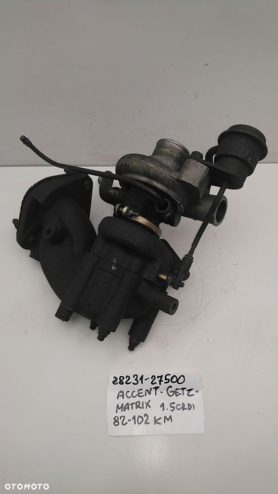 TURBINA 1.5 CRDI 80KM 82KM ACCENT GETZ MATRIX 28231-27500 - 4