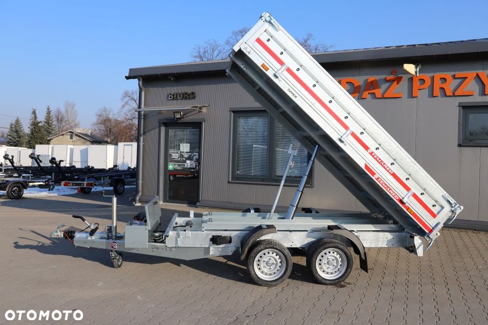 TEMARED TIPPER 3015/2 C S 2,7T 303x153x40cm, DMC 2700kg, Koła 195R13C, Pompa elektryczna i ręczna , - 27