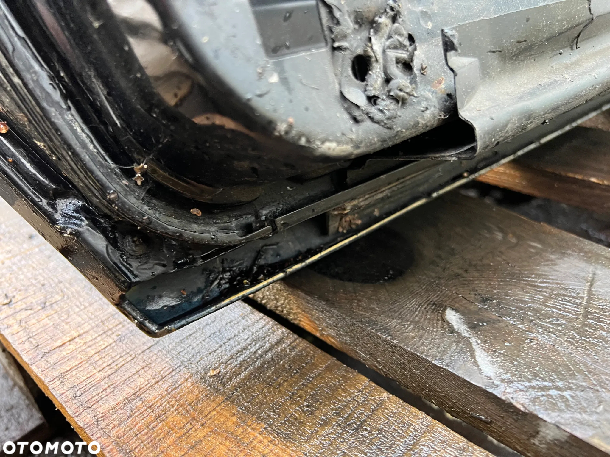 Drzwi lewe Mercedes SL R129 Czarne - 7