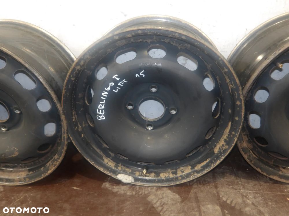 CITROEN BERLINGO I LIFT 1.6HDI FELGA STALOWA STALÓWKA R15 4X108 5401.S6 - 8
