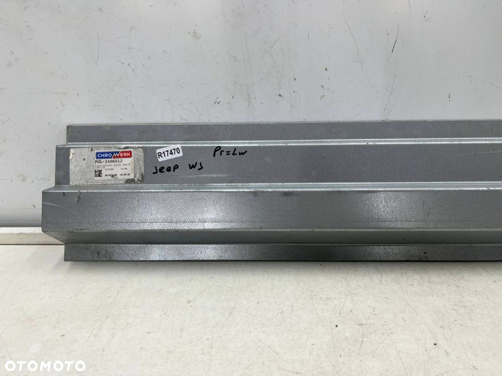 Poszycie Jeep Grand Cherokee II Wj WG 98-05r prawy lewy próg wewnętrzny od strony podłogi reperaturk - 2