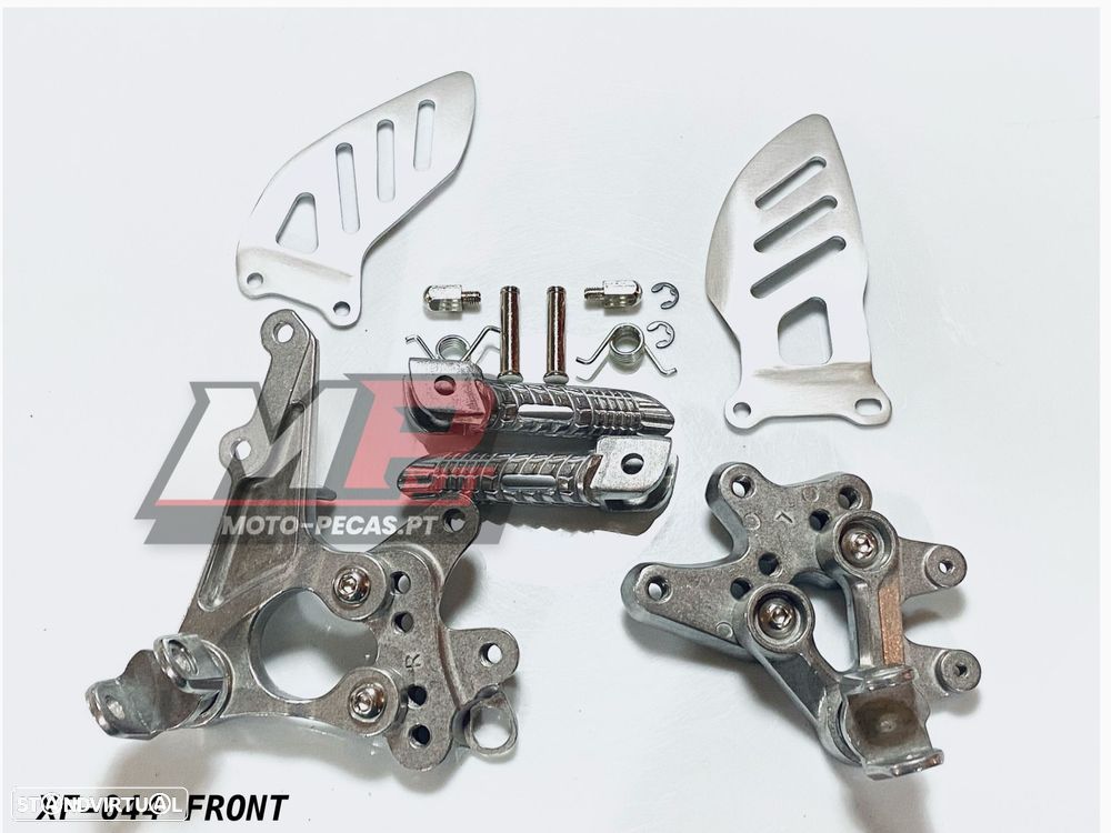 pousa pes completos dianteiros suzuki gsx-r 1000 2005 - 2008 - 1