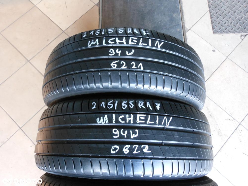 Opony 215/55r17 michelin primacy 3 6,5mm lato komplet - 3
