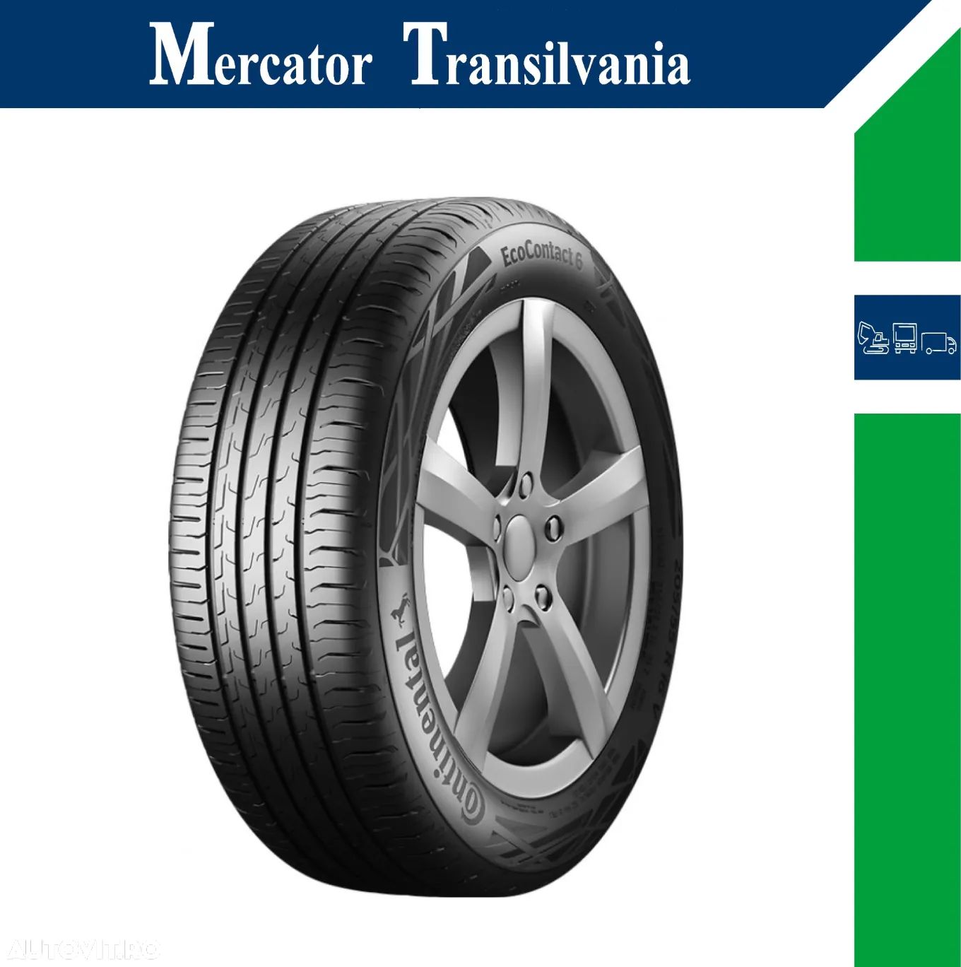 Anvelopa NOUA Vara  195/65R15 Continental EcoContact 6 91H - 1