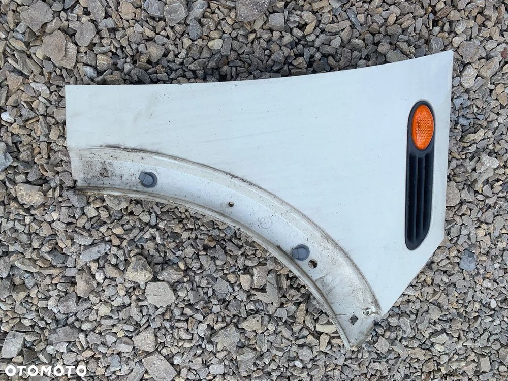 MINI R50 BŁOTNIK PRAWY KREMOWY BEŻOWY KRATKA LAMPA - 1