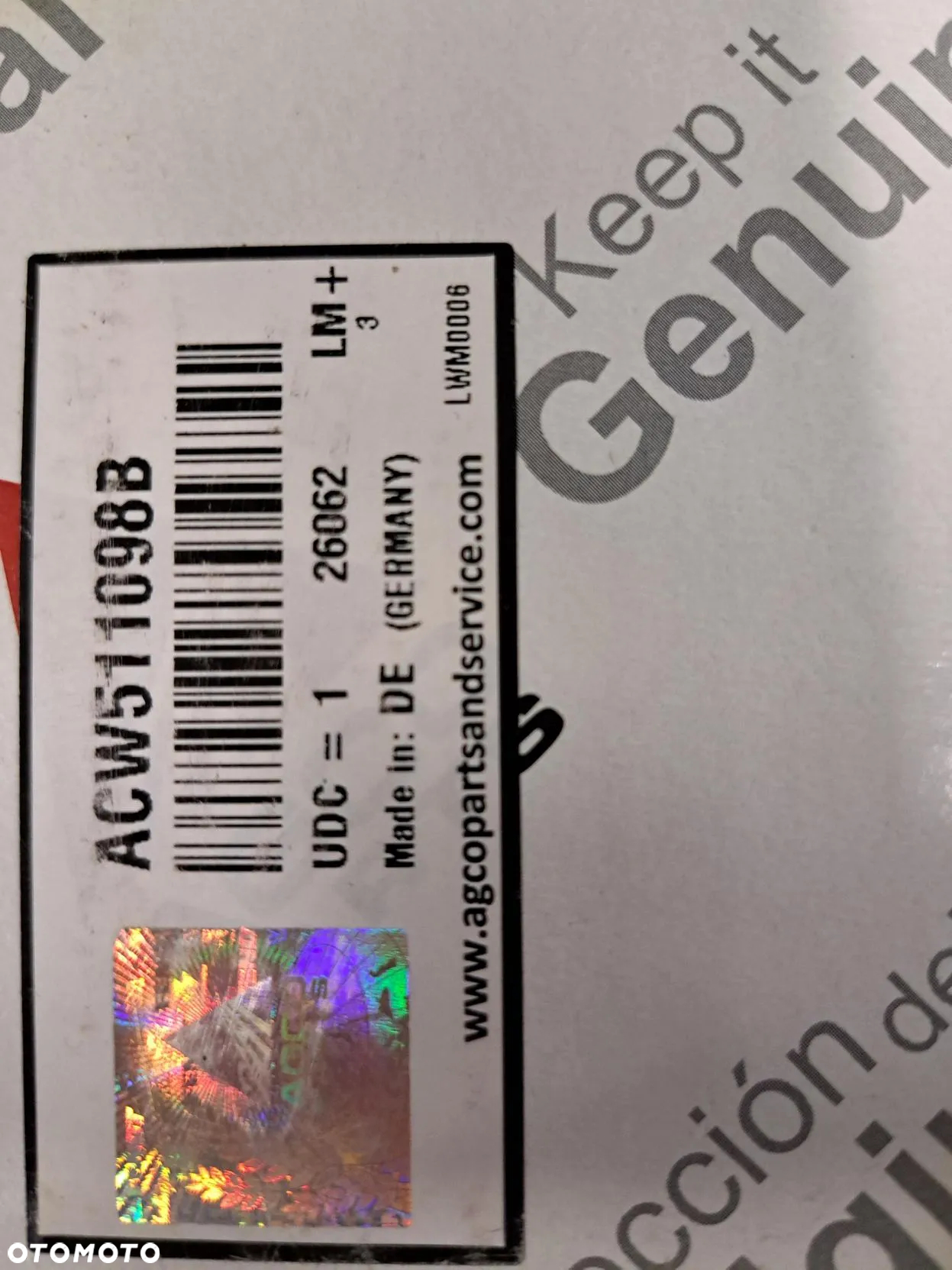 ZAWOR KIERUNKOWY - ACW511098B , ACW511098G - 4
